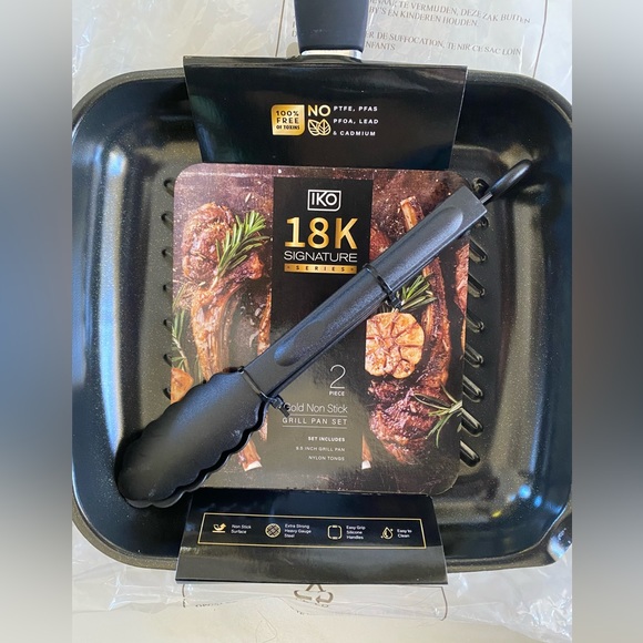 IKO 18K Signature Series: Brand New but no tags 2 piece Pan Set - Picture 3 of 4